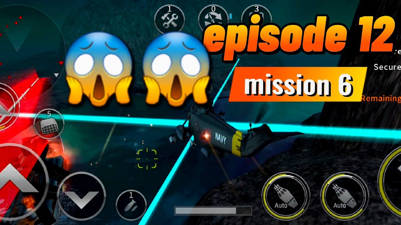 GUNSHIP BATTLE:episode 12 mission 6 sea king