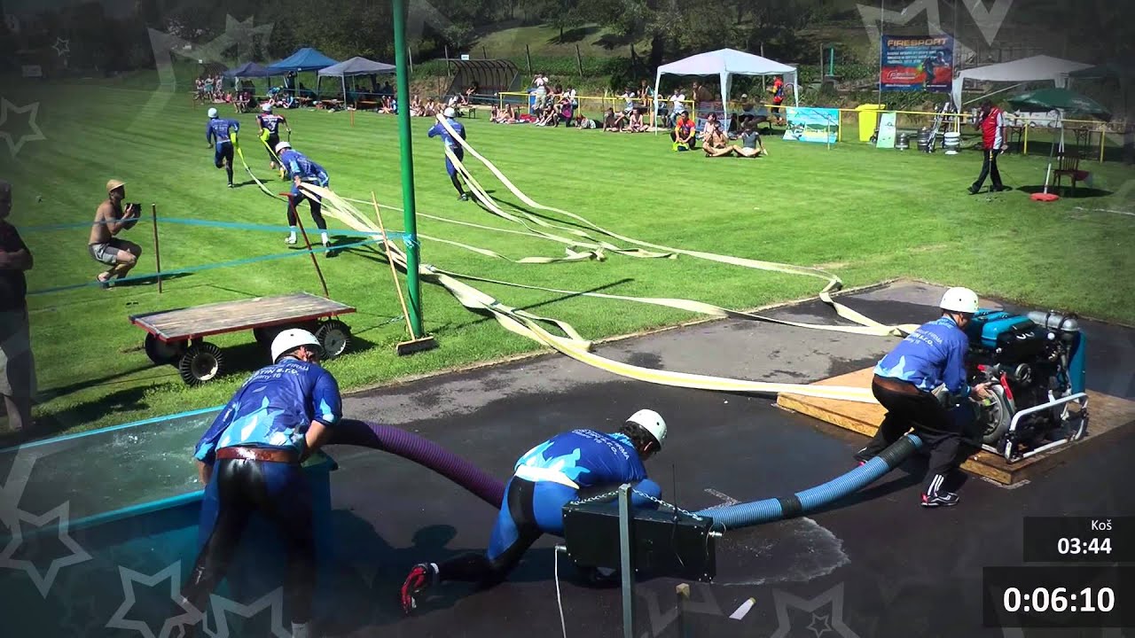 (3B) Nejrychlejší požární útoky Jihlavské OPEN ligy 2012