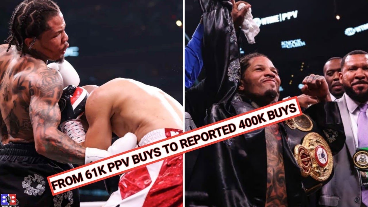 BREAKING UPDATE GERVONTA "TANK" DAVIS PPV BUYS FROM 61K TO 400K ! HERE'S THE ACCURATE PROOF