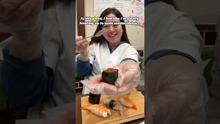 Sushi making class in Osaka