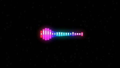 black screen music bar visualizer | avee player template download || kinemaster music bar