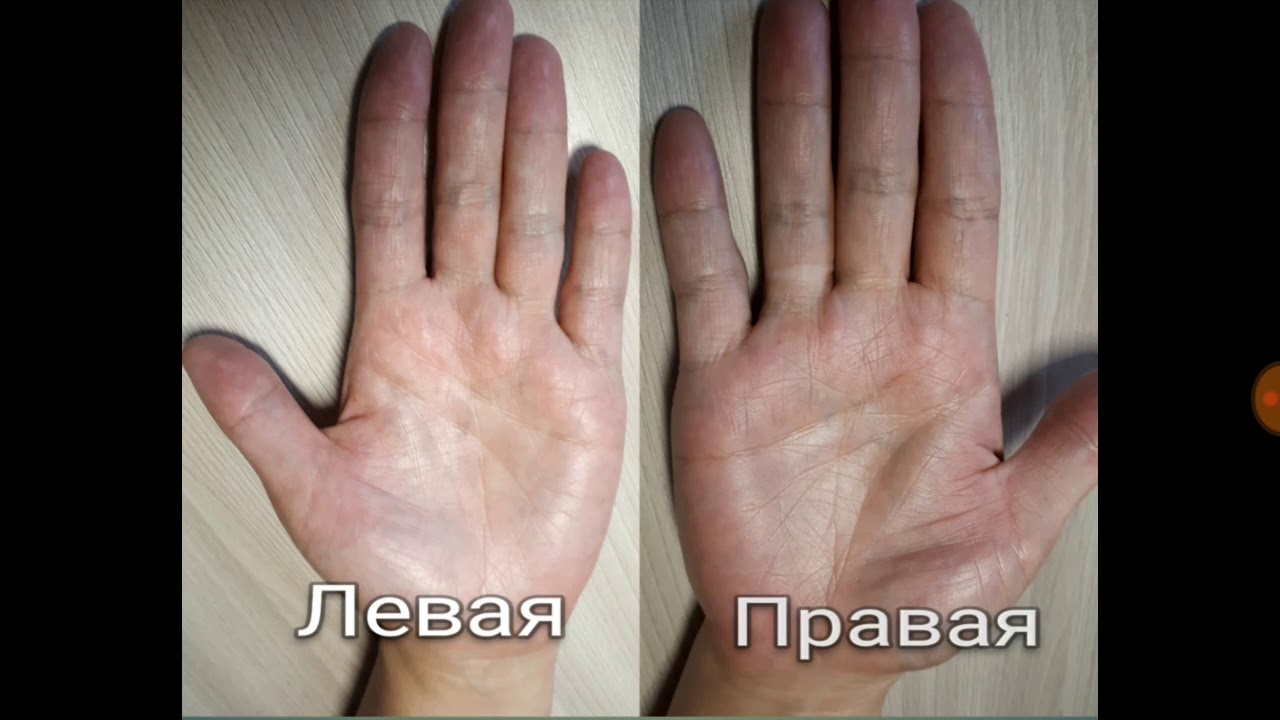 Какую руку читать правую или левую? #хиромантия - YouTube