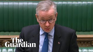 Michael Gove answers MPs' questions – watch live