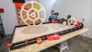 LARGE 3D PRINTED CNC FROM SCRATCH