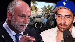 “Israel Killed 7 of My Staff” and Unhinged John Kirby Interview | HasanAbi reacts