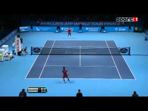 Federer vs Djokovic ATP World Tour Finals 2010 SF