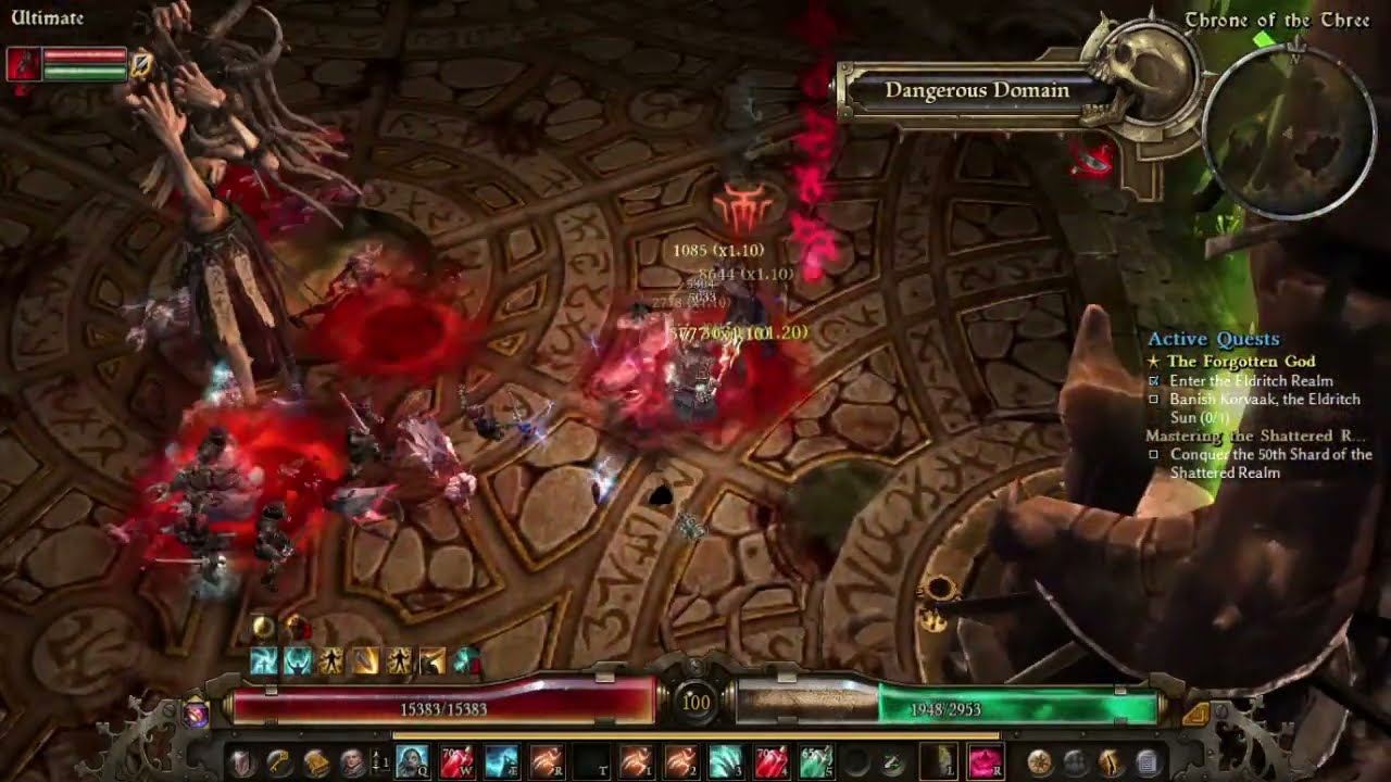 Grim Dawn Vitality Blade Arc/Siphon Souls Gameplay Part 2 (1.1.9.6