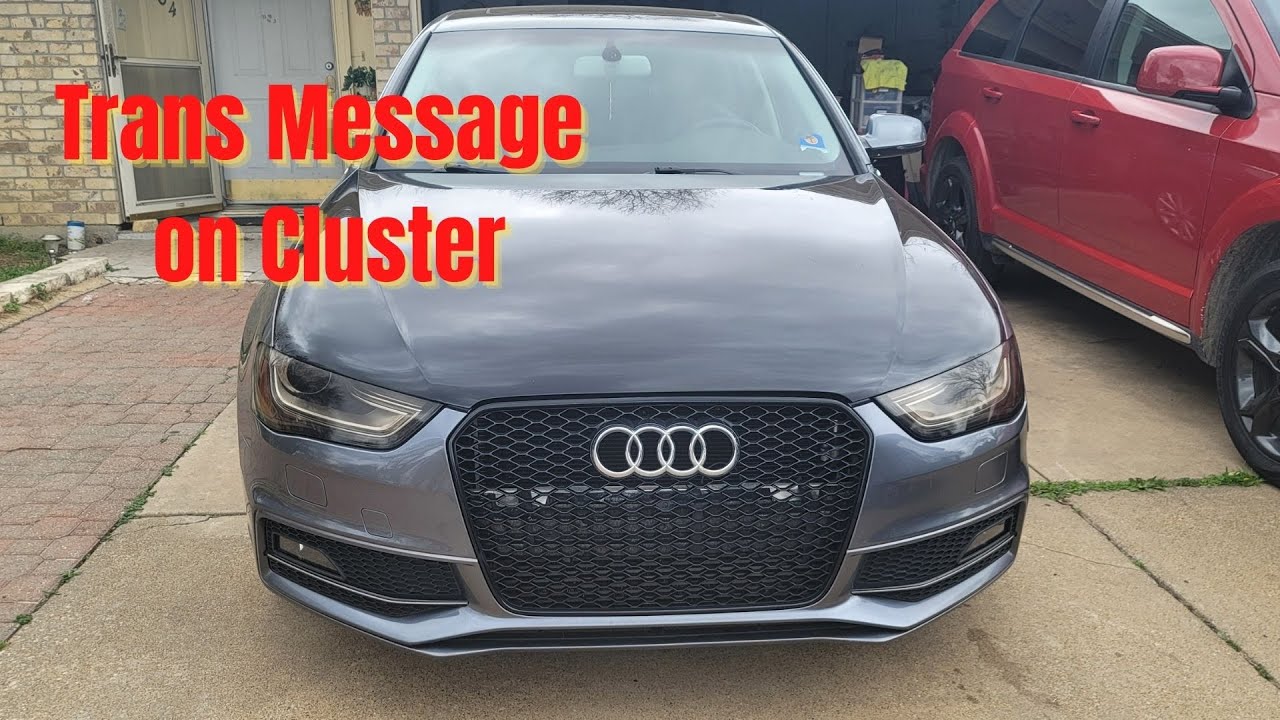 2014 A4 with P1892 Code selector lever position detection faulty YouTube