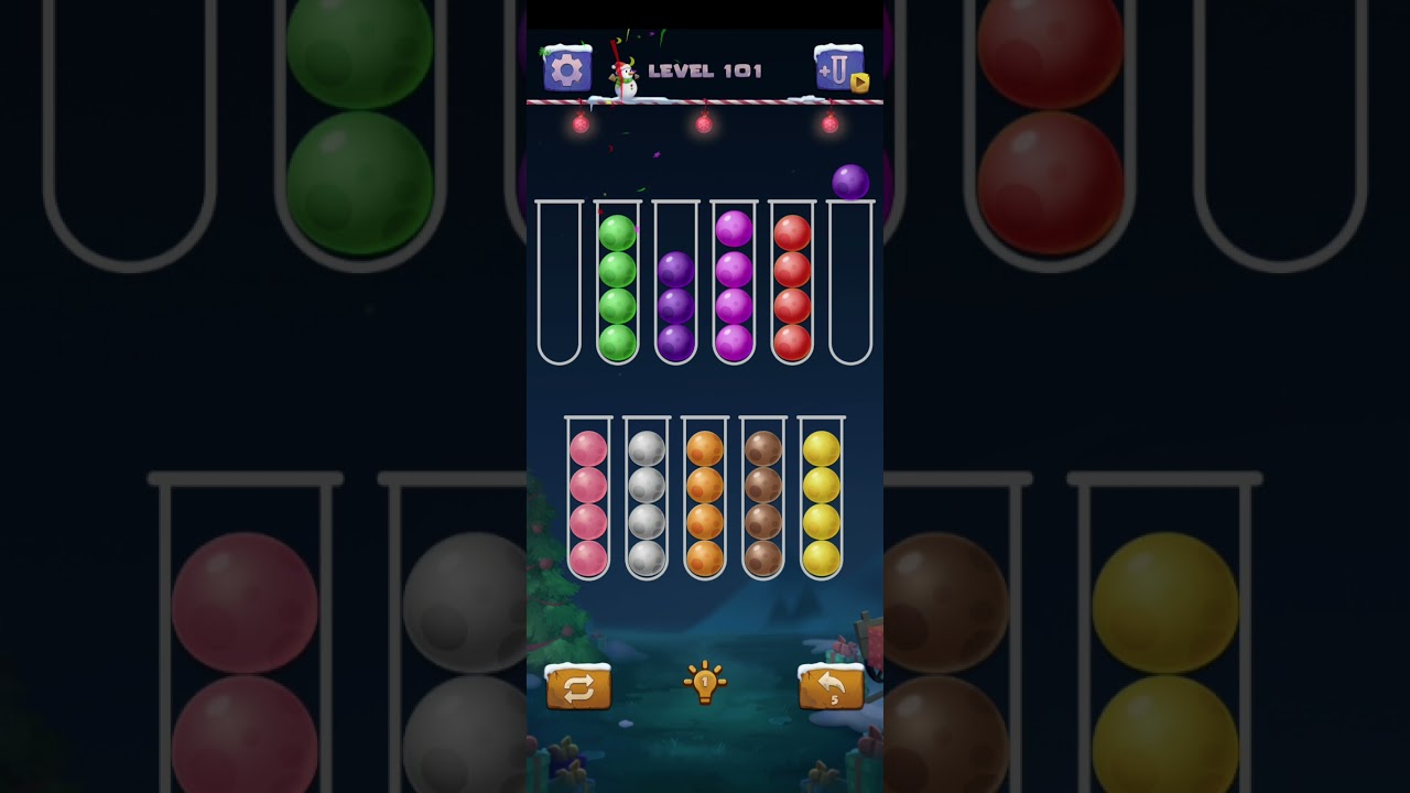 Ball sort puzzle level 101-102