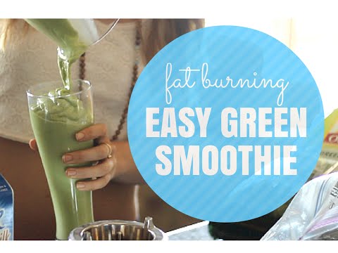 fat-burning-foods-|-green-smoothie-recipe-for-weight-loss