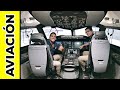 Así entrenan los PILOTOS de Aerolínea! | Simulador Replica de Boeing 787  ✈️