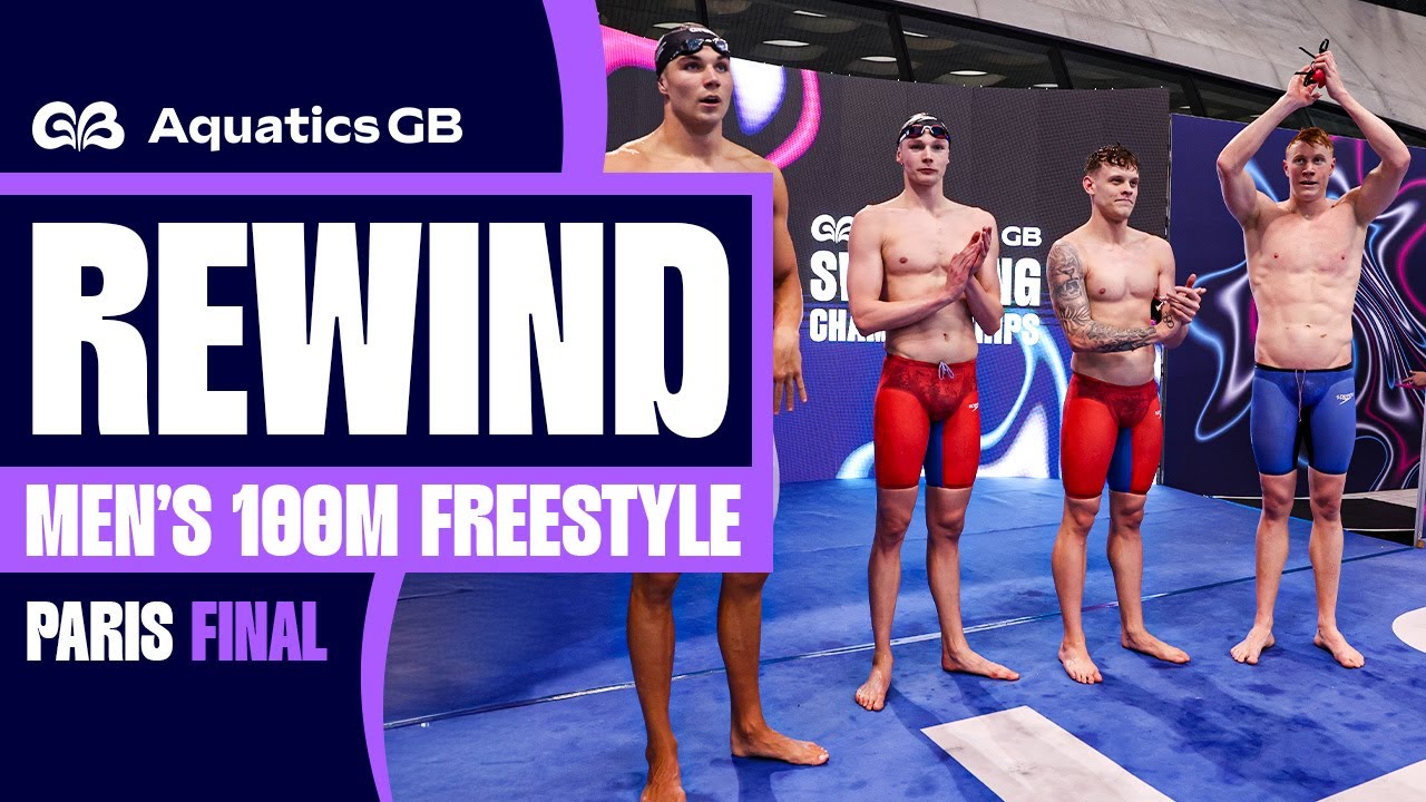 The GREATEST Men's 100m Freestyle field Britain has ever seen? | Aquatics GB Swimming Champs 2024