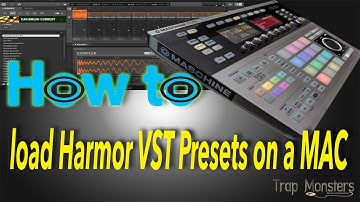 How to load Harmor VST Presets on a MAC