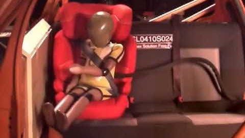 Краш-тест CBX by Cybex Free-Fix ADAC 2010