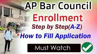 Celebrity AP Bar Council Enrollment Process//Step-by-step 2024 Net Worth