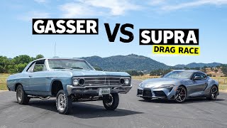 2020 Toyota Supra vs 1966 Buick Gasser // THIS vs THAT