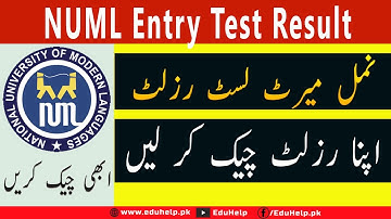 Numl Shortlisted for Interview 2022   Numl Merit List 2023