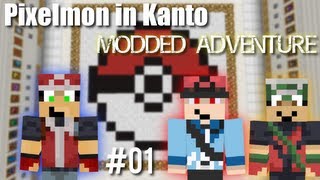 The Kanto World - Pixelmon In Kanto Minecraft Map Ep. 1
