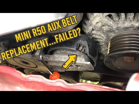 replacing-the-mini-cooper-r50-aux-belt