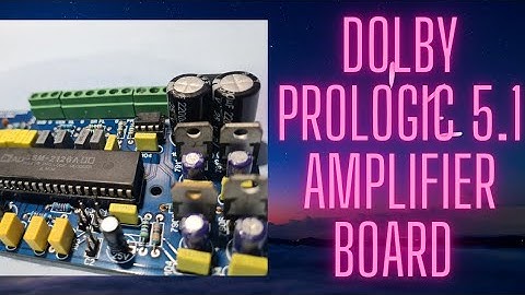 Dolby prologic decoder board  5.1 | #amplifier | gtech audio #electronic