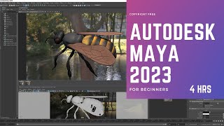 Maya Tutorial for Beginners 4 hours of course || easy to understand maya full explanation
