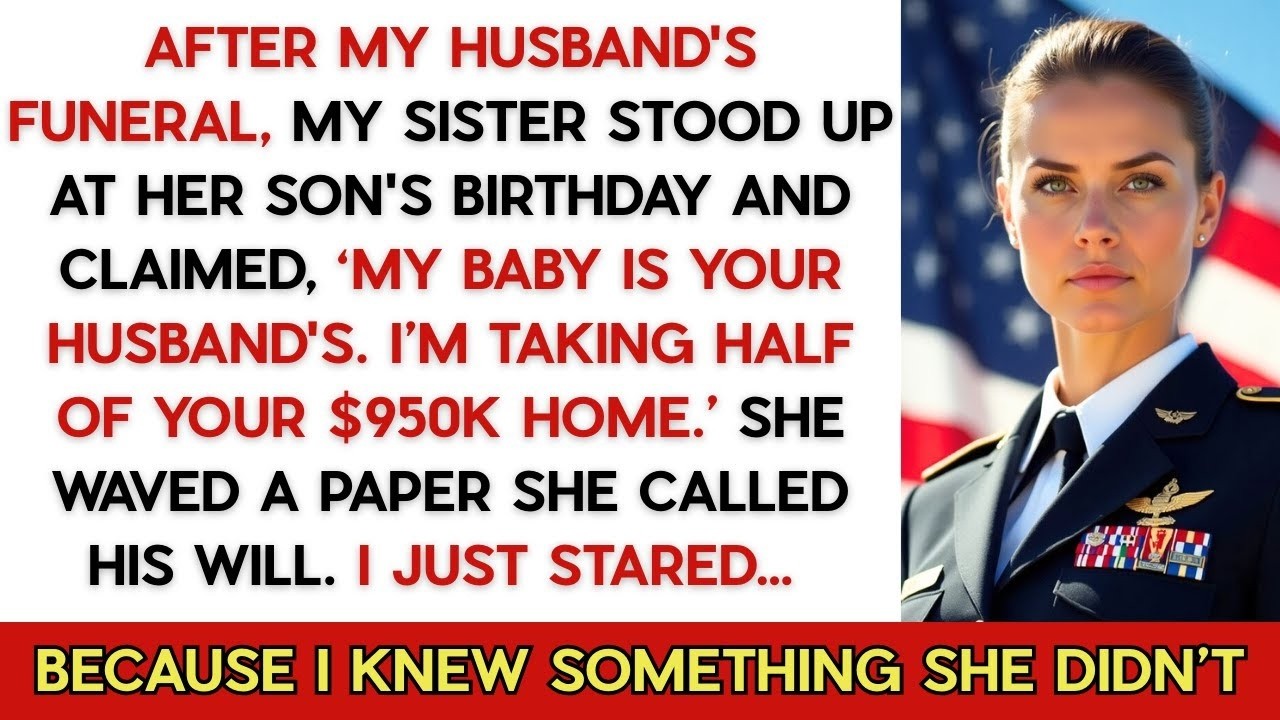 After My Husband's Funeral, My Sister Claimed Her Son Was My Husband's Child And Exposed His Will