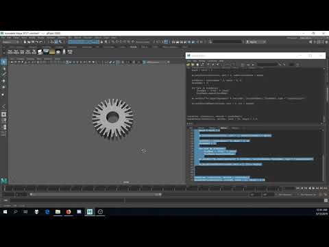 maya python maya short scrypt reel