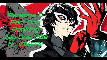 SAO:MD - Persona 5 Part one Ranking - Day One 20.01s Run ft JOKER!!