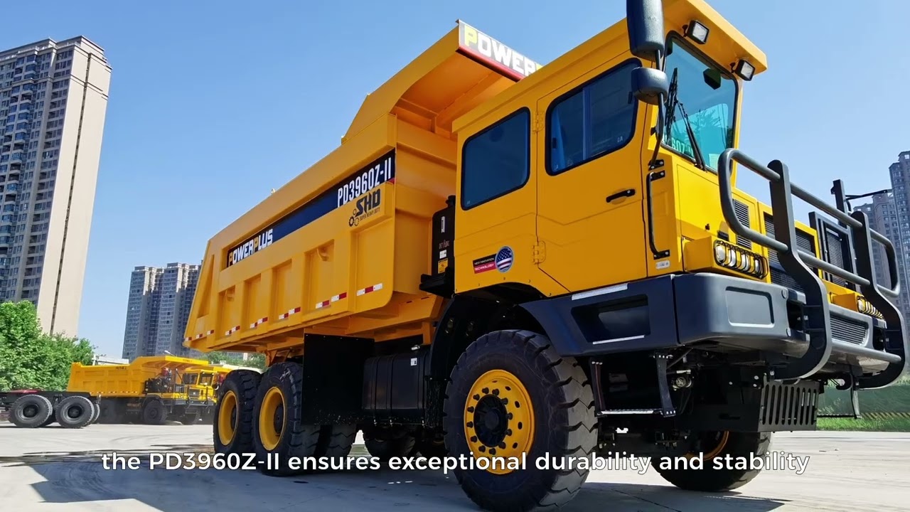 Powerplus PD3960Z II Heavy Duty Dump Truck - YouTube