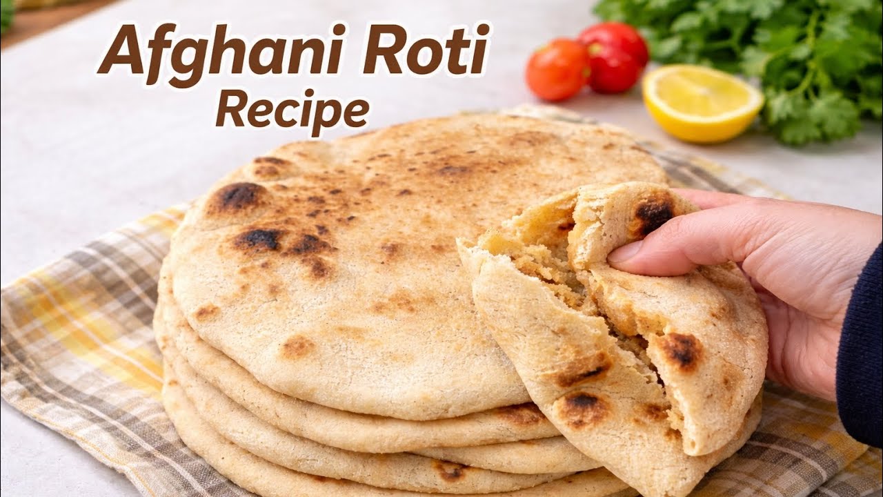 Afghani Roti Recipe|By Eman Food Secret| Afghani Roti Recipe At Home ️ ...