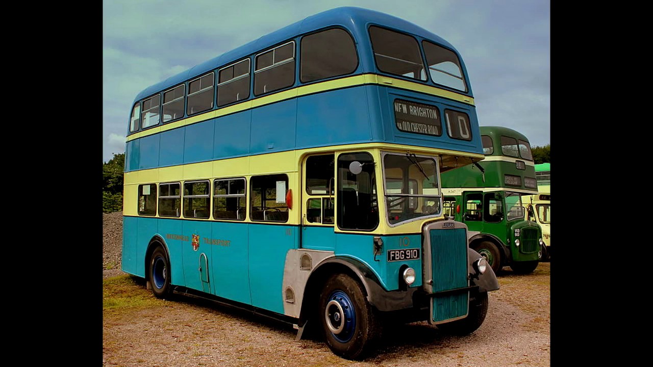On Board a Birkenhead Transport Leyland, Wirral Merseyside