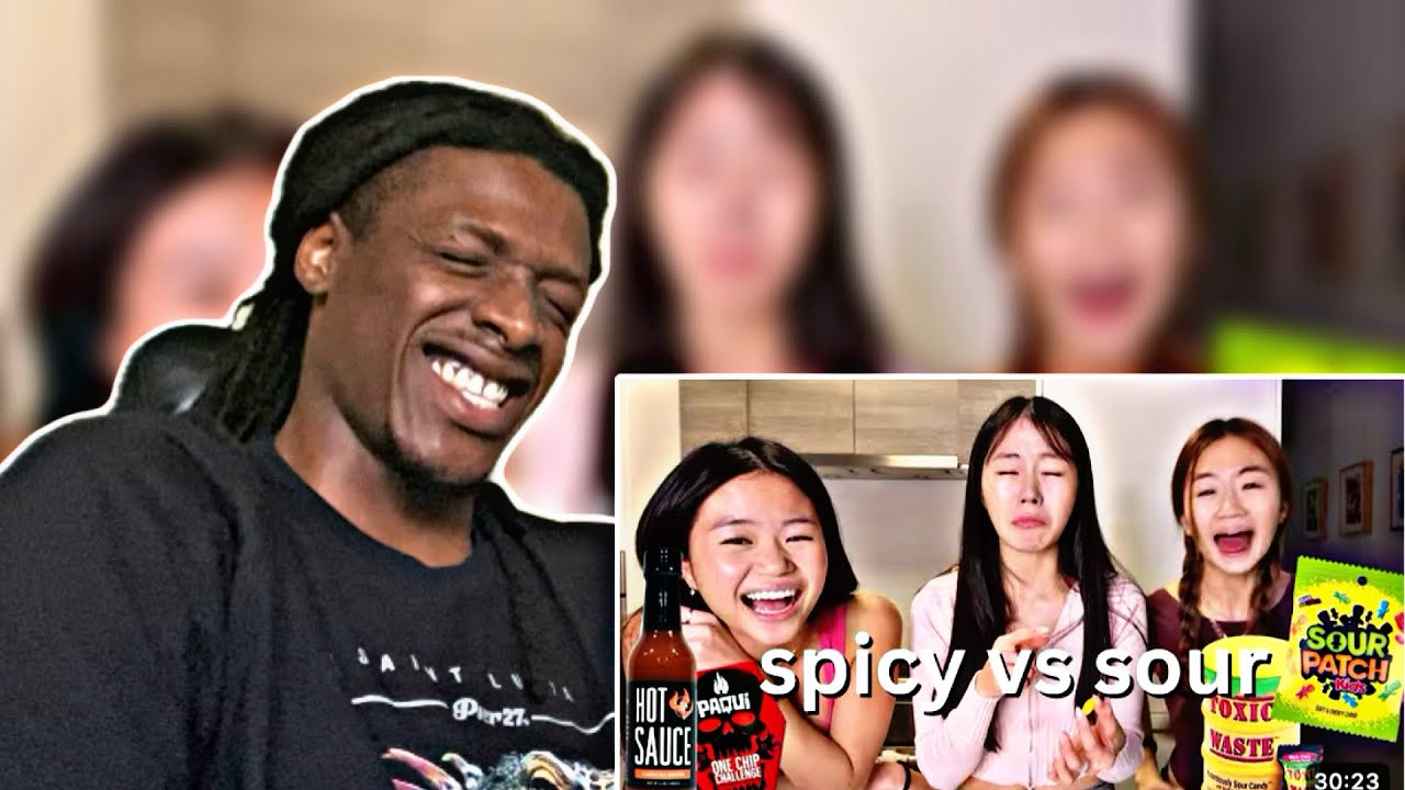 HA SISTERS EATING THE WORLD'S SPICIEST VS SOUREST FOODS REACTION