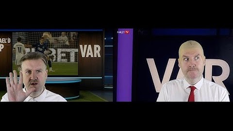 Michael Owen and Howard Webb discuss VAR incidents