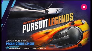NFS No Limits | NFSNL | Persuit Legends | Pagani Zonda Cinque | 180 gold spent | Day 4 Engage