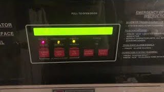 Simplex 4100 "Classic" Test 6 (2120 Evac Simulation)