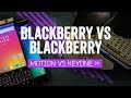 BlackBerry Motion vs KEYone: Buttons Make The BlackBerry