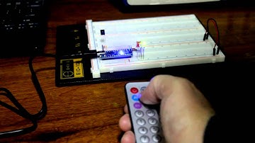 Usando um Controle Remoto Infravermelho para Controlar LEDs
