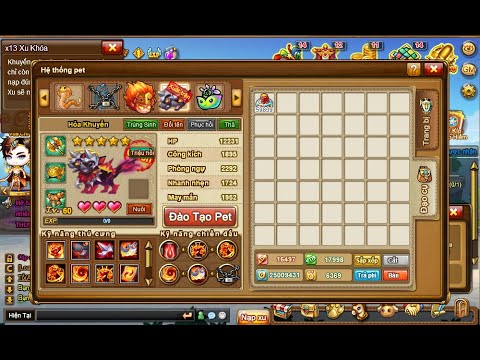 Video Part 2 thức tỉnh full skill - Đột phá pet 70 cho nick... - youtube