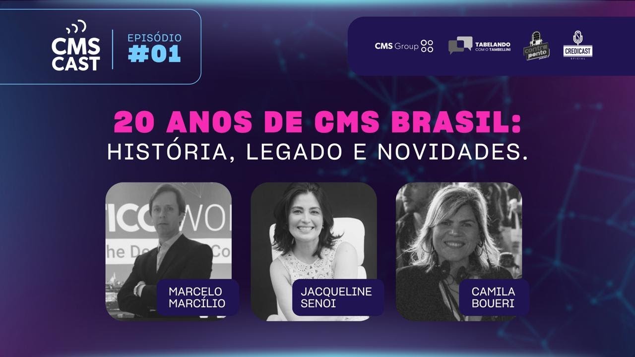 Episódio de lançamento do CMS Cast - 20 Anos da CMS Brasil! - YouTube