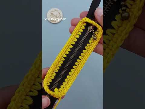 Review Simple Crochet Purse Very Easy Beginners Friendly | Vivi Berry DIY