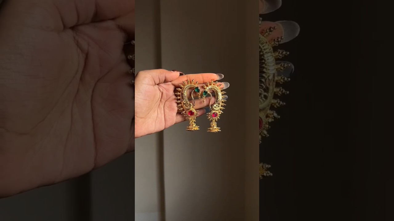 Meesho kanfool earrings haul✨️