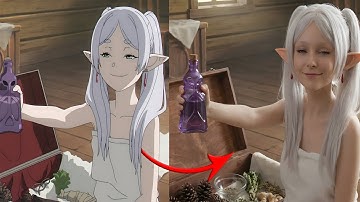 Frieren Characters in Real Life | Frieren anime vs realistic: which looks better?