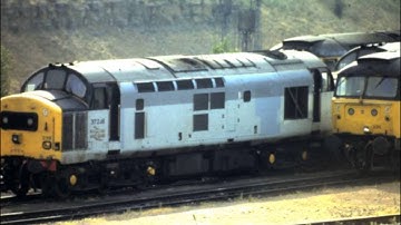 BRITISH RAIL CLASS 37 DIESEL LOCOMOTIVES ENGINES PHOTO VIDEO