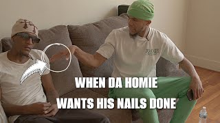 ''WHEN DA HOMIE WANT HIS NAILS DONE'' | Comedy Sketch ft. @NCBOODOO