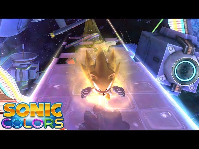 Sonic Colors Wii Super Sonic