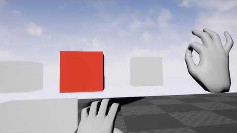 Moving With Hands Leap Motion Unreal