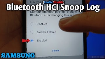 How to enable or disable bluetooth HCI snoop log on Samsung Galaxy A02 | Developer Options