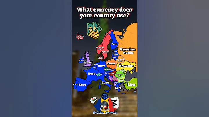 What currency does your country use?💷🇪🇺#map #money #fyp #shorts #europe #geography #fypシ゚viral #maps