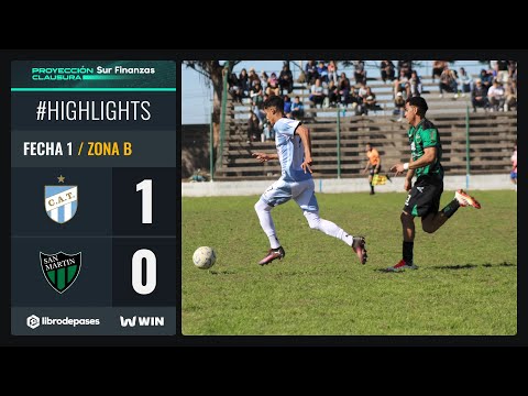 ATL. TUCUMÁN 1 - 0 SAN MARTÍN (SJ) I Resumen del partido I #TorneoProyección Sur Finanzas Clausura