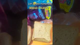 Homemade Bread Crumbshomemade breadcrumbs breadrecipe instant instantrecipefood foodvlogger